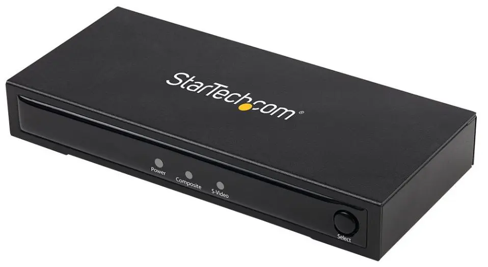 STARTECH Převodník S-Video na HDMI s kompozitním AV a audio vstupem