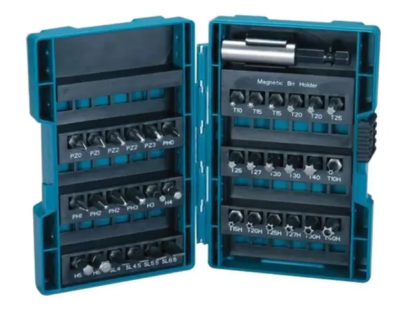 Makita 37-dílný set šroubovacích bitů s magnetickým držákem