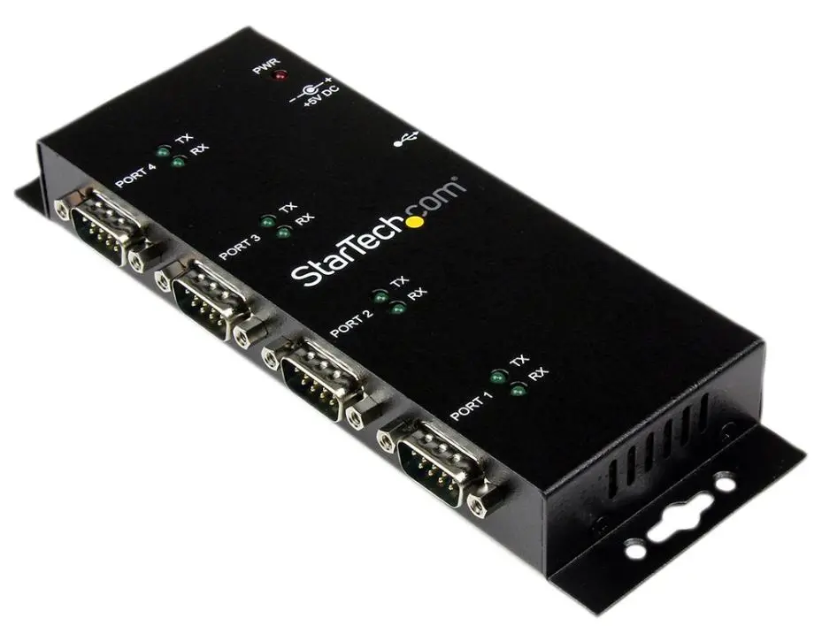 STARTECH Hub USB vers DB9 RS232 4 ports