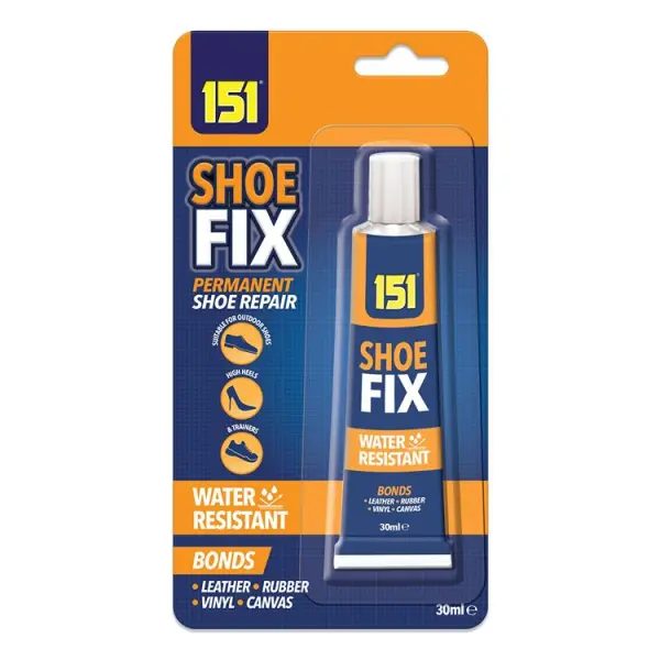 151 Shoe Fix Permanent Shoe Repair Adhesive 30ml
