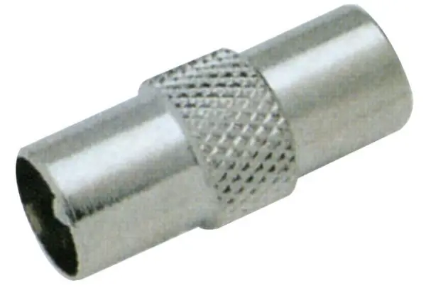 PRO SIGNAL Adattatore Coassiale TV da Plug a Plug, 50ohm