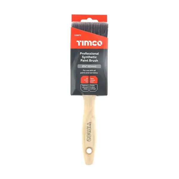 Timco - מברשת צבע סינתטית Pro - 2 1/2 אינץ'