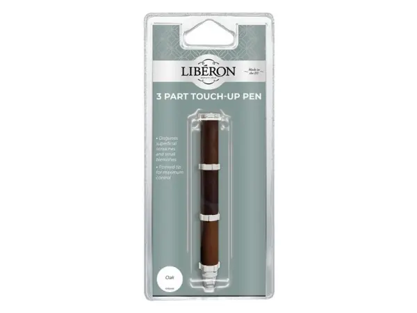 Liberon - Pen Sentuh 3 Bahagian Warna Oak