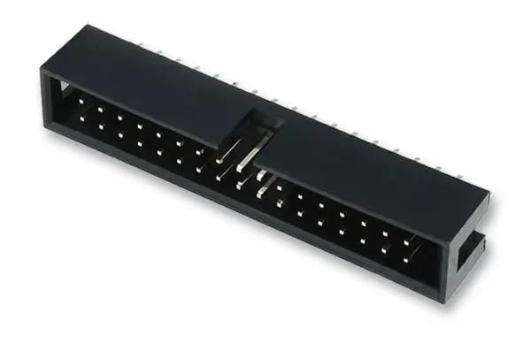 Amphenol 2.54mm Vertical Pin Header, 22-Way