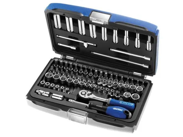 Expert 73-Piece 1/4in Drive Socket & Accessory Set