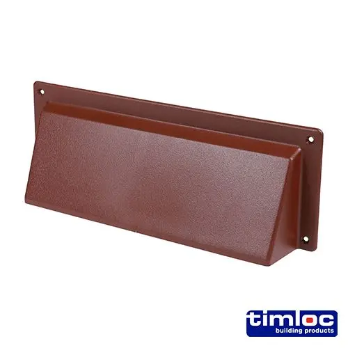 Timco Externe Dakdoorvoer, Bruin, 255x95mm, Kunststof