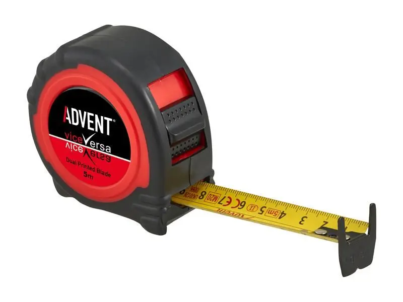 Advent Vice Versa Dual Read Pocket Tape, 5m x 25mm, Metric
