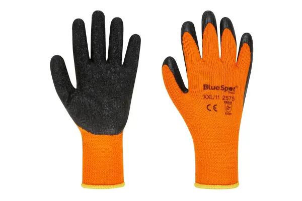 Blue Spot Tools XX大号乳胶防滑冬季手套（11码）