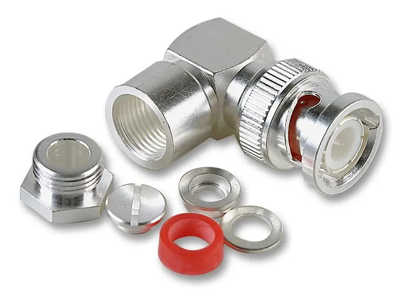 MULTICOMP PRO Conector BNC en Ángulo Recto 50 Ohm, RG58, DC-4GHz