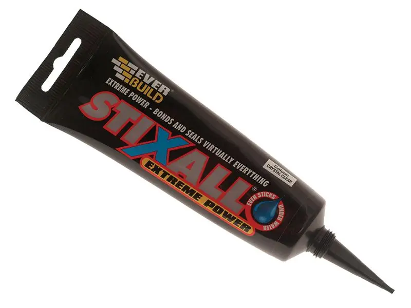 Everbuild Sika Stixall Extreme Power Κόλλα, Κρυσταλλικά Καθαρή, 80ml
