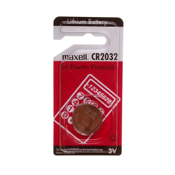 Maxell CR2032 3V Lithium Coin Cell Battery