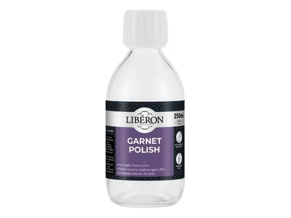 Liberon Barniz Francés Garnet 250ml para Restauración de Madera Antigua