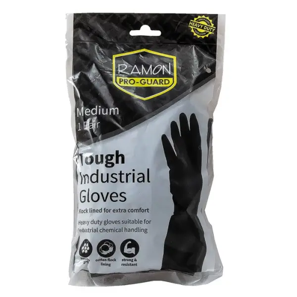 Ramon Pro-Guard Black Heavy Weight Glove Medium