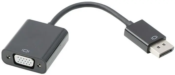 Pro Signal DisplayPort to VGA 어댑터, 블랙, 1920x1200 지원