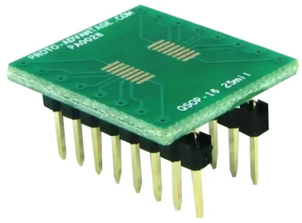 PROTO ADVANTAGE QSOP-16 to DIP-16 SMT Adapter