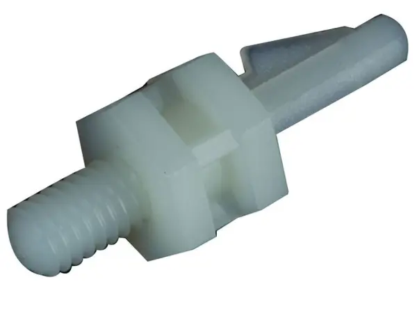DURATOOL PCB Support, Nylon 6.6, 6.4mm Height, Pack of 50