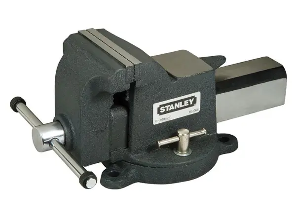STANLEY Tornillo de Banco MaxSteel Acero Pesado, Hierro Fundido, 150mm