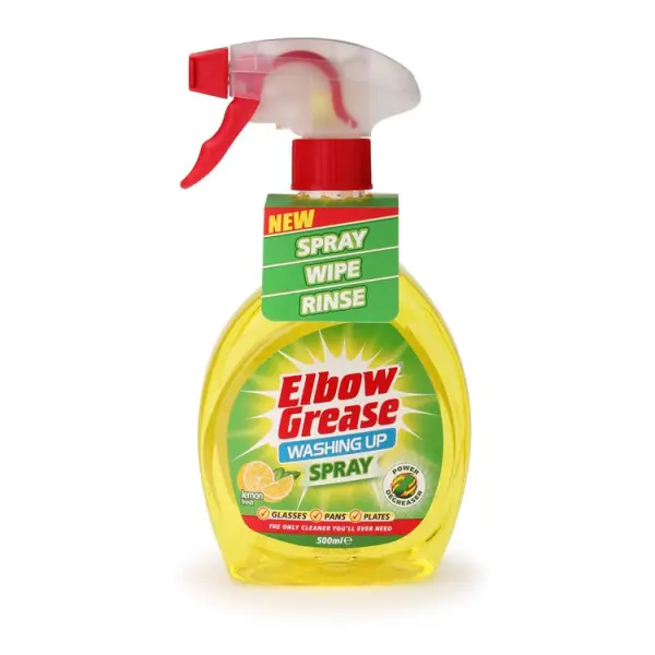 Elbow Grease Washing Up Spray Lemon Fresh 500ml