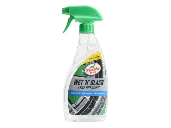 Turtle Wax Wet 'n' Black Acondicionador para Neumáticos, Fórmula de Silicona 50