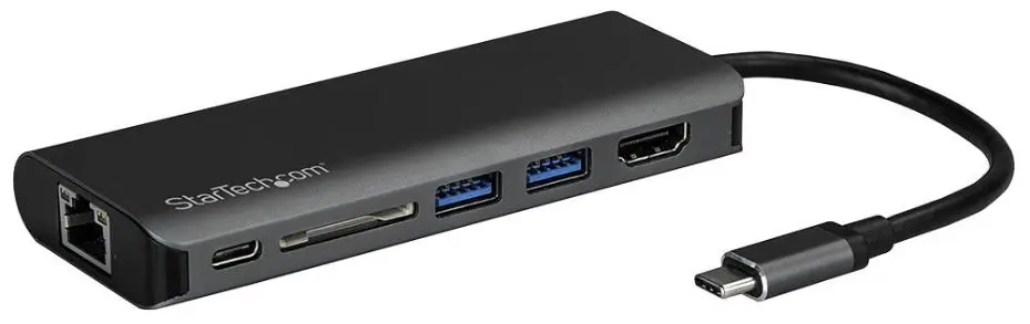 STARTECH USB-C 4K マルチポートアダプター（SDカードリーダー・PD対応）