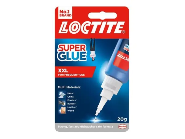 Loctite Super Glue Original XXL 20g, Directe Lijm voor Snelle Reparaties