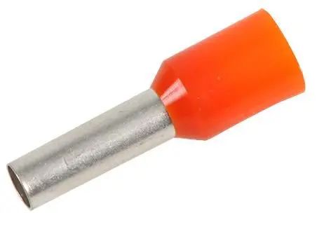 CONCORDIA TECHNOLOGIES - 德國彩色編碼線端端子, 4平方毫米, 9毫米針長, 橙色 (500個裝)