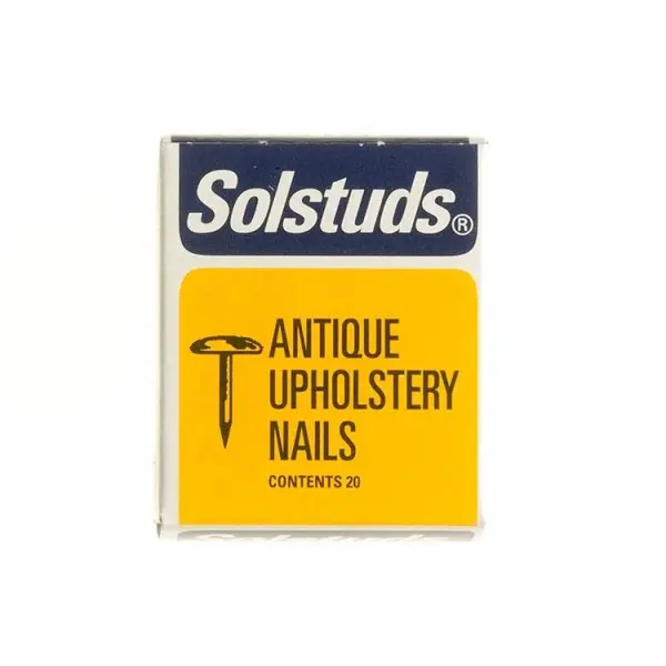 Solstuds Antique Upholstery Nails, 10mm Head, Pack of 20