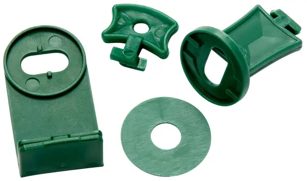 Gardman Assorted Greenhouse Fixing & Extension Clips, 60 Pack