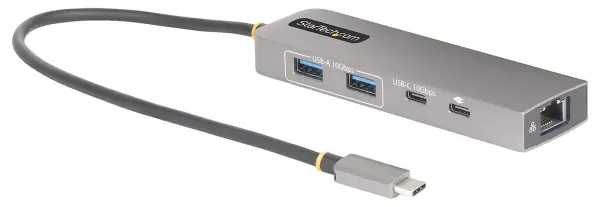 USB-C 3-Port Hub with 2.5Gb Ethernet, 10Gbps (USB 3.2 Gen 2)