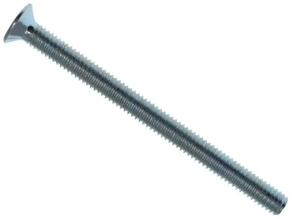 METALMATE Zinc Plated Pozi Drive Countersunk Machine Screws M4 x 40mm Box 25