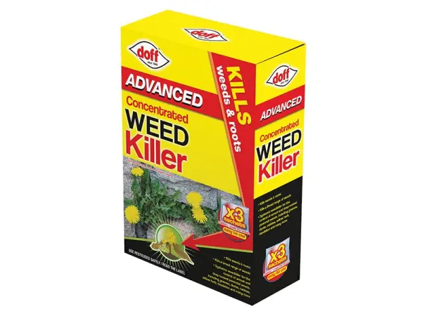 DOFF Advanced Weedkiller Concentrate - 3 x 100ml Sachets