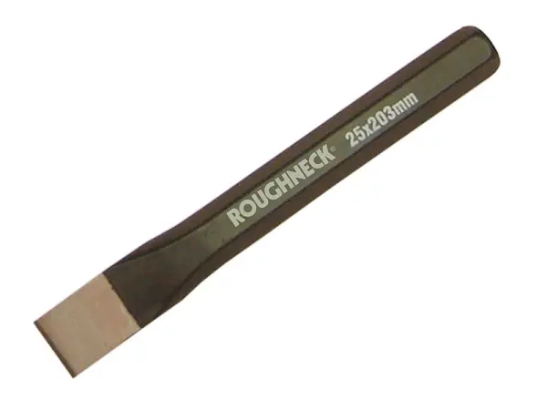 Roughneck コールドチゼル 203x25mm 19mmシャンク 熱処理鋼