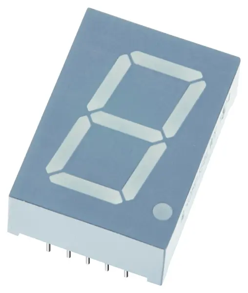 Multicomp Pro LS0803GWK 7-Segment LED Display, Green, 20.3mm