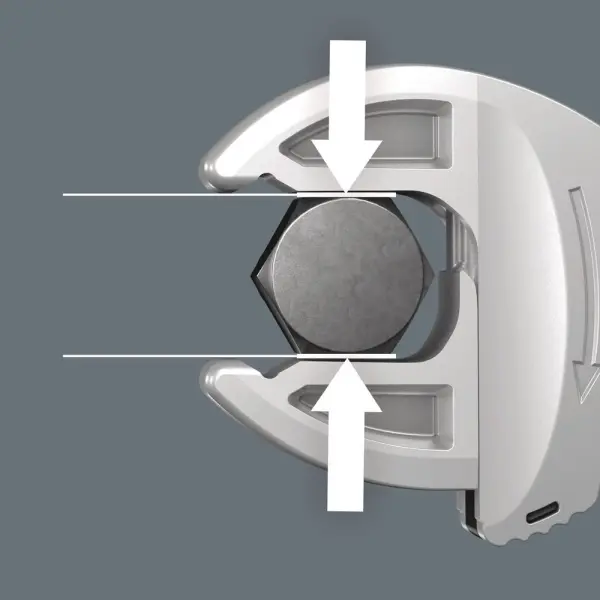 Clé à double patte auto‑ajustable Wera Joker XS/S 7–13 mm / 1/4–1/2 AF