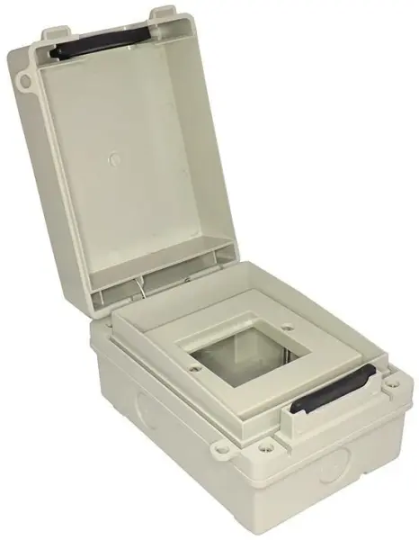TUK COMMZBOX Weatherproof Communication Enclosure, IP65, ABS, 83x101x152mm