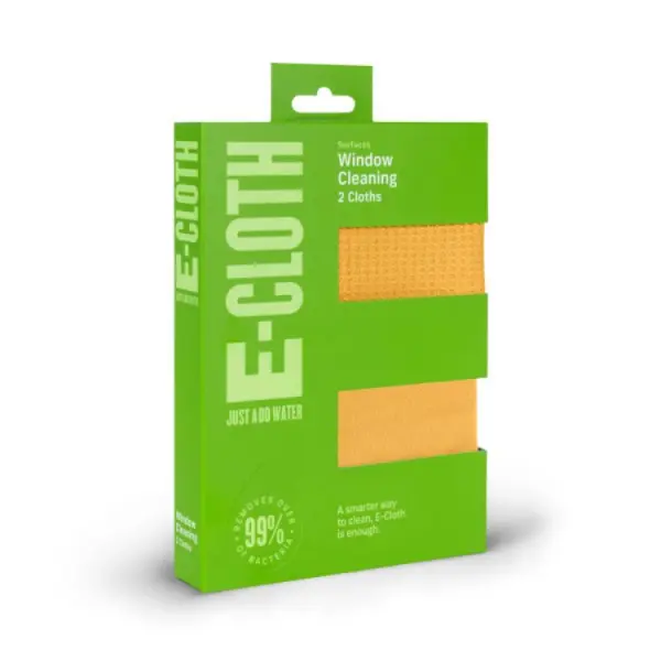 E-Cloth 玻璃窗清潔套裝 (內含2塊超細纖維布 320x320mm)