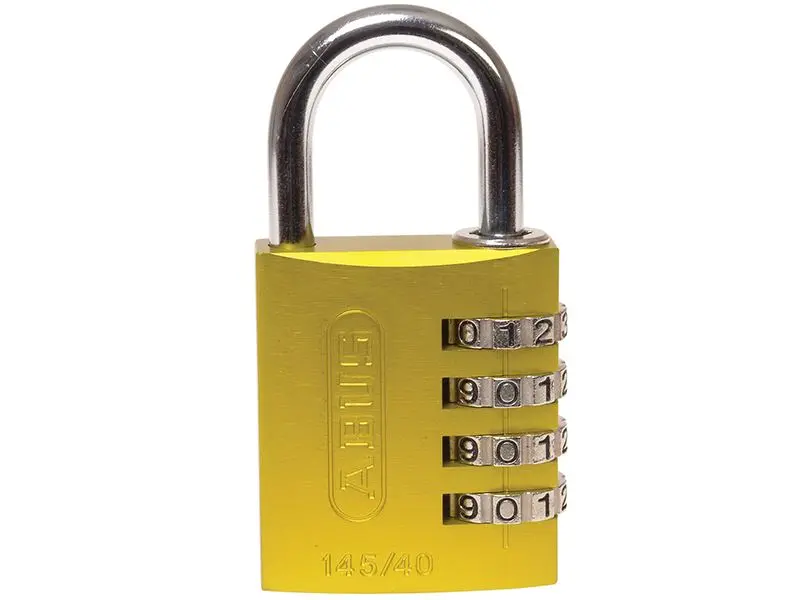 ABUS ダイヤル式暗証番号錠 4桁 アルミ製 40mm | Camden Tools