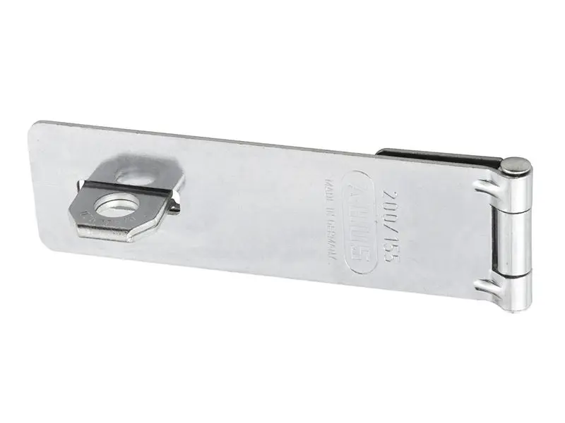 ABUS 200/155 Hasp & Staple, Steel, 155mm