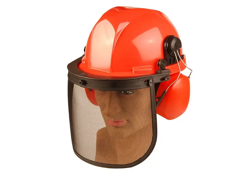 ALM Manufacturing CH011 Chainsaw Safety Helmet with Ear Defenders & Visor