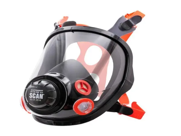 Scan - Masque respiratoire intégral jumelé sans filtres