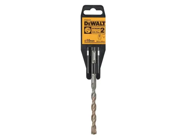 DEWALT SDS Plus EXTREME 2 Drill Bit, Carbide, 10 x 160mm