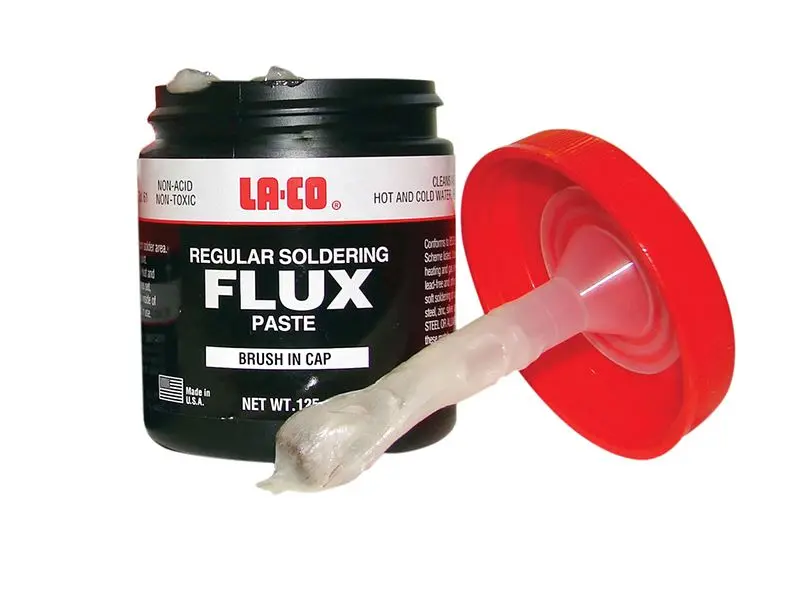 LA-CO Flux na pájení s kartáčkem v krytu, 125g