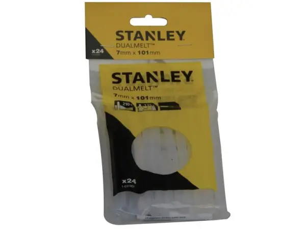 STANLEY Dual Temp Mini Lijmstiften, 7mm x 100mm (24 stuks)