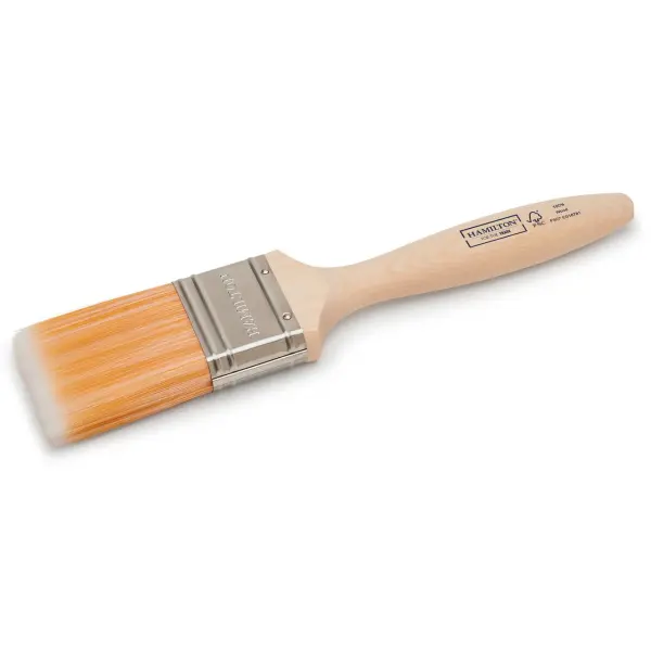 Hamilton Fine Tip Flat Paint Brush, 2 Inch