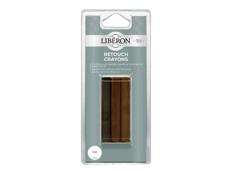 Liberon - Krayon Untuk Baiki Calar Kayu Oak (3 Pek)