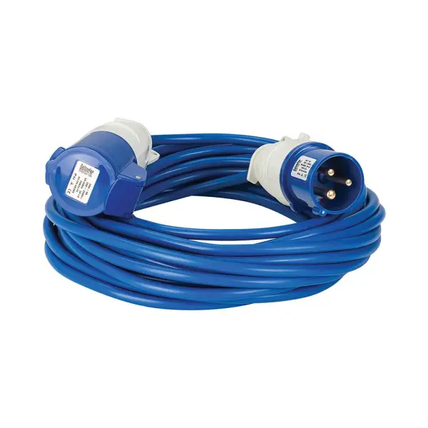 Defender - Kabel Sambungan Biru 2.5mm2 16A 14m - 230V