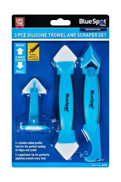 Blue Spot Tools - Set Spatula Silikon & Pengikis 3-Piece