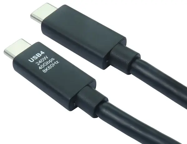 Pro Signal USB-C to USB-C Certified USB4 40Gbps 240W EPR Lead, 1m