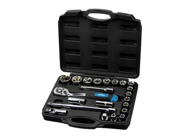 Faithfull 1/2in Drive Socket Set 22 Piece