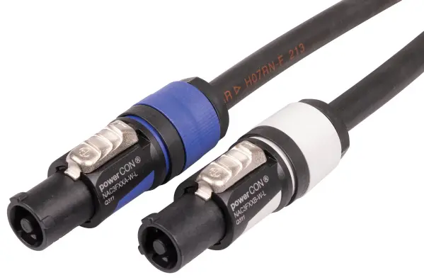 NEUTRIK PowerCON FXXA to PowerCON FXXB Power Lead - 3m